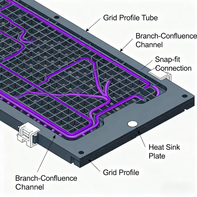 Extruded Flat-Tube (Profile) Cold Plate
