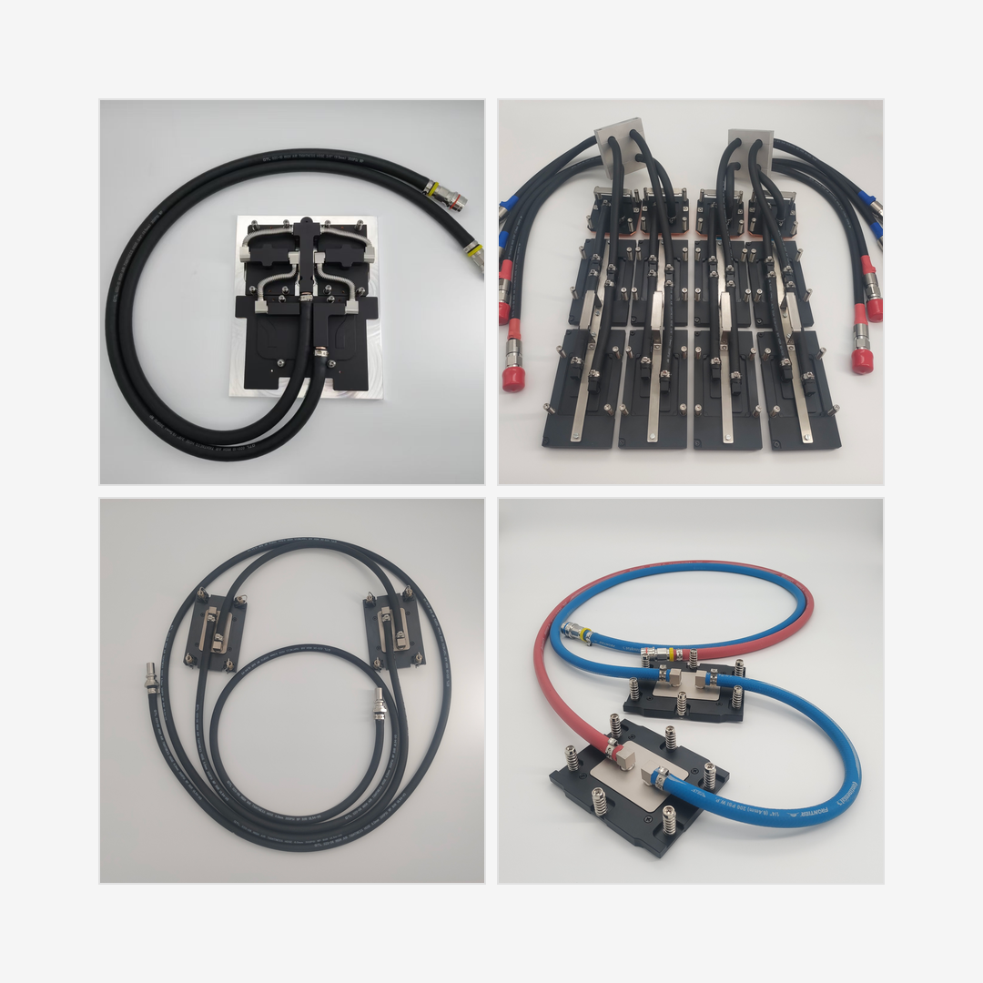 AI server liquid cooling kits for GPU and CPU platforms including NVIDIA GB200, H200, AMD SP5, and Intel Birch Stream cold plates