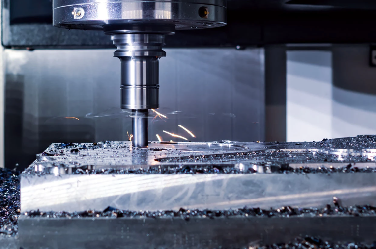 CNC machined liquid cold plate channel structure