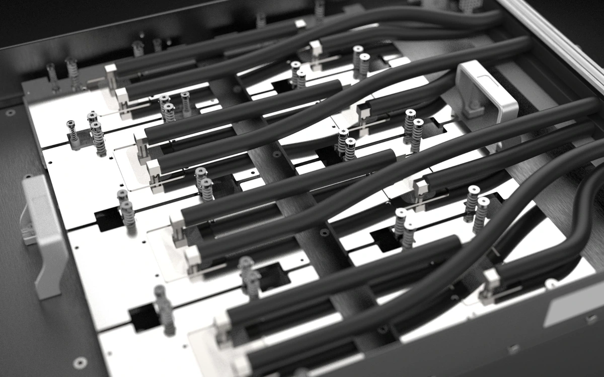Rack-level liquid cooling platform with parallel cold plates and distribution manifold