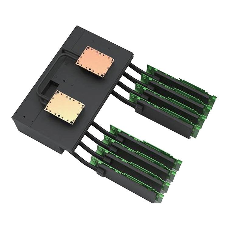 AIO multi module cold plate loop for prototype and batch demand review