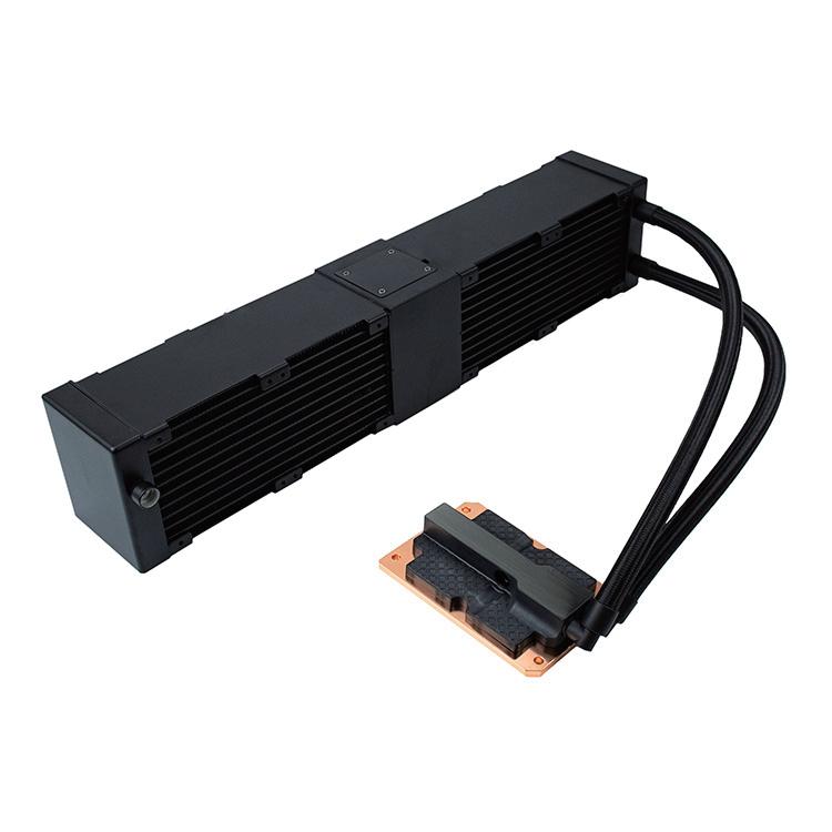 AIO radiator cold plate tube routing and bend radius review