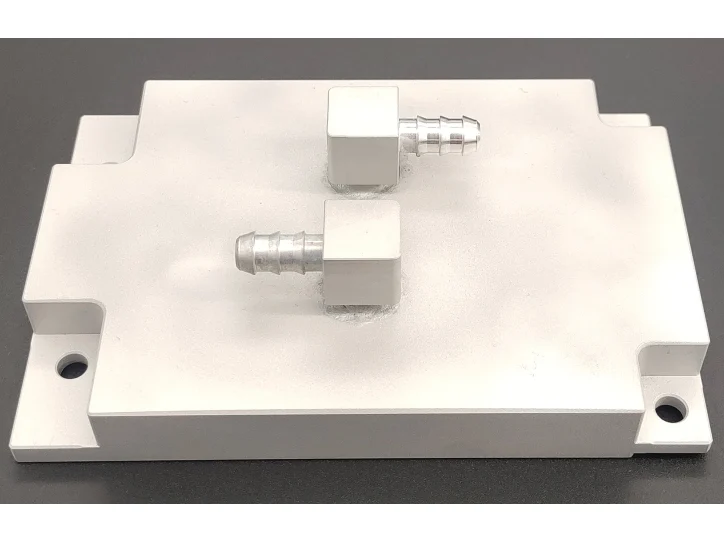 AMD EPYC SP3 CPU liquid cold plate by ToneCooling