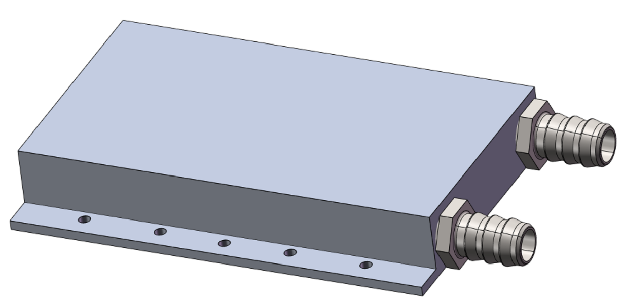 TEC liquid cold plate