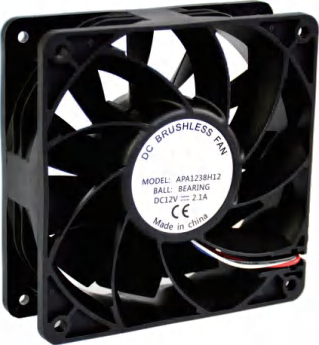 8038 DC FAN liquid cold plate