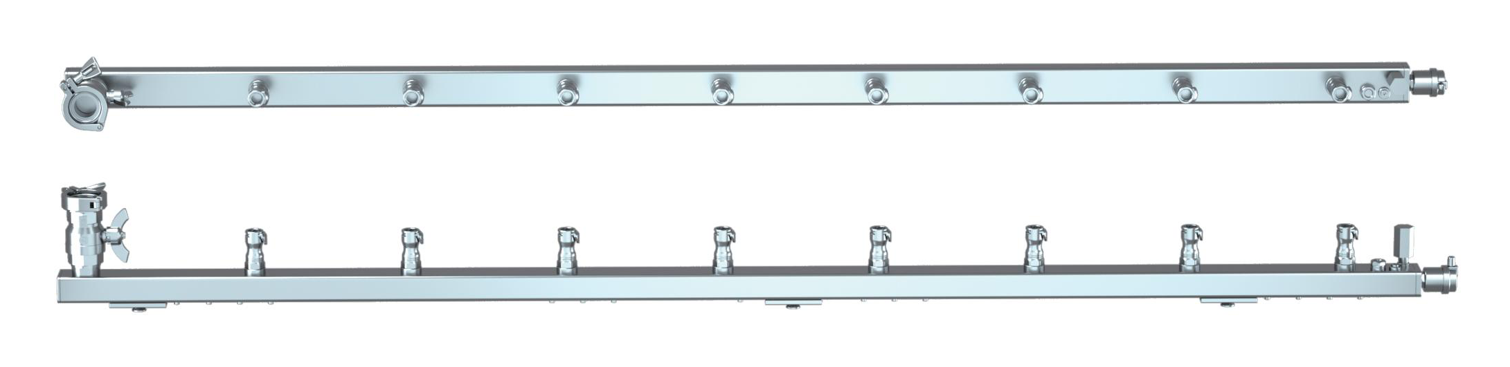 Manifold liquid cold plate