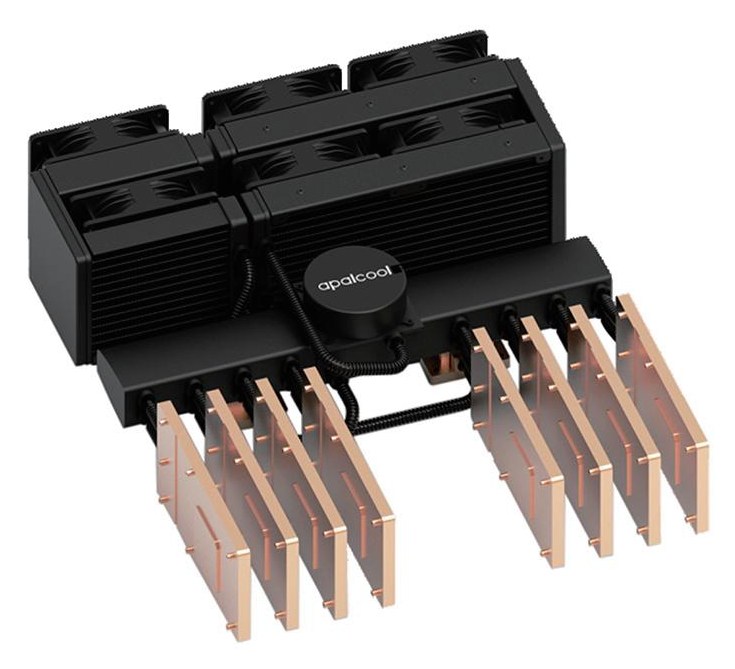 ToneCooling TS4U-SL-8K AI GPU server liquid cooling
