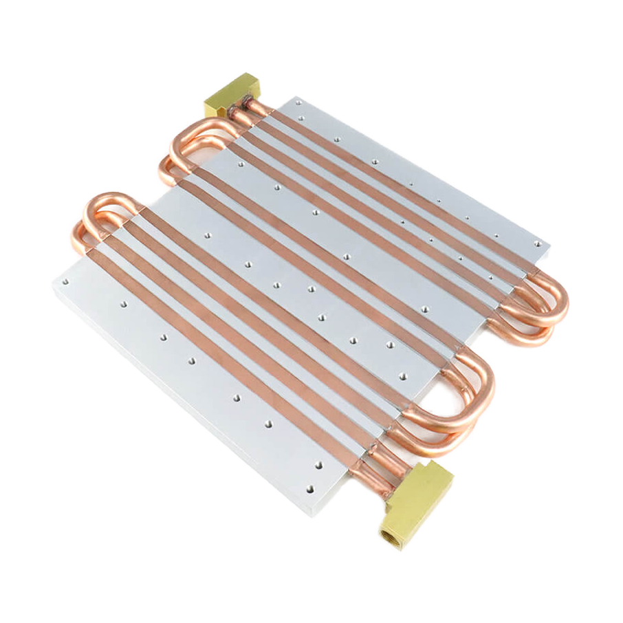 Tube-Embedded Optical Module Liquid Cold Plate